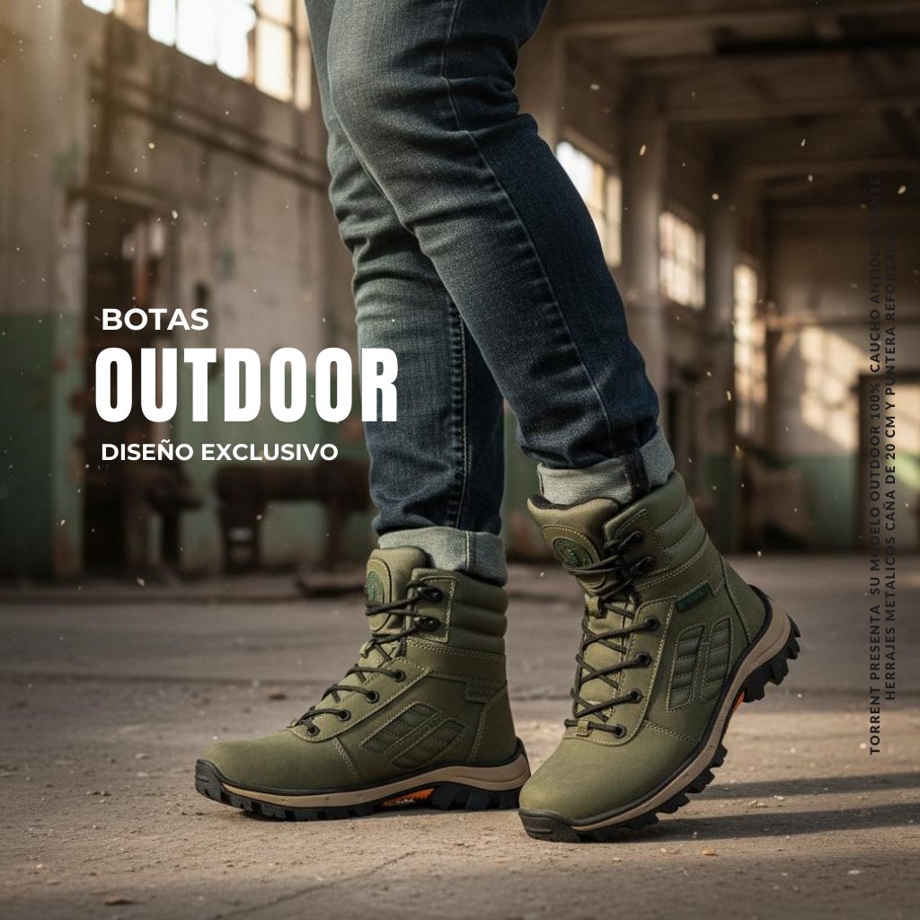 Bota Outdoor (No tienen puntera de seguridad)